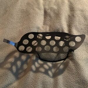 Black Jalepeno popper up right cooker. Oven or BBQ. Approx 12.5” x 3.5” x 3”